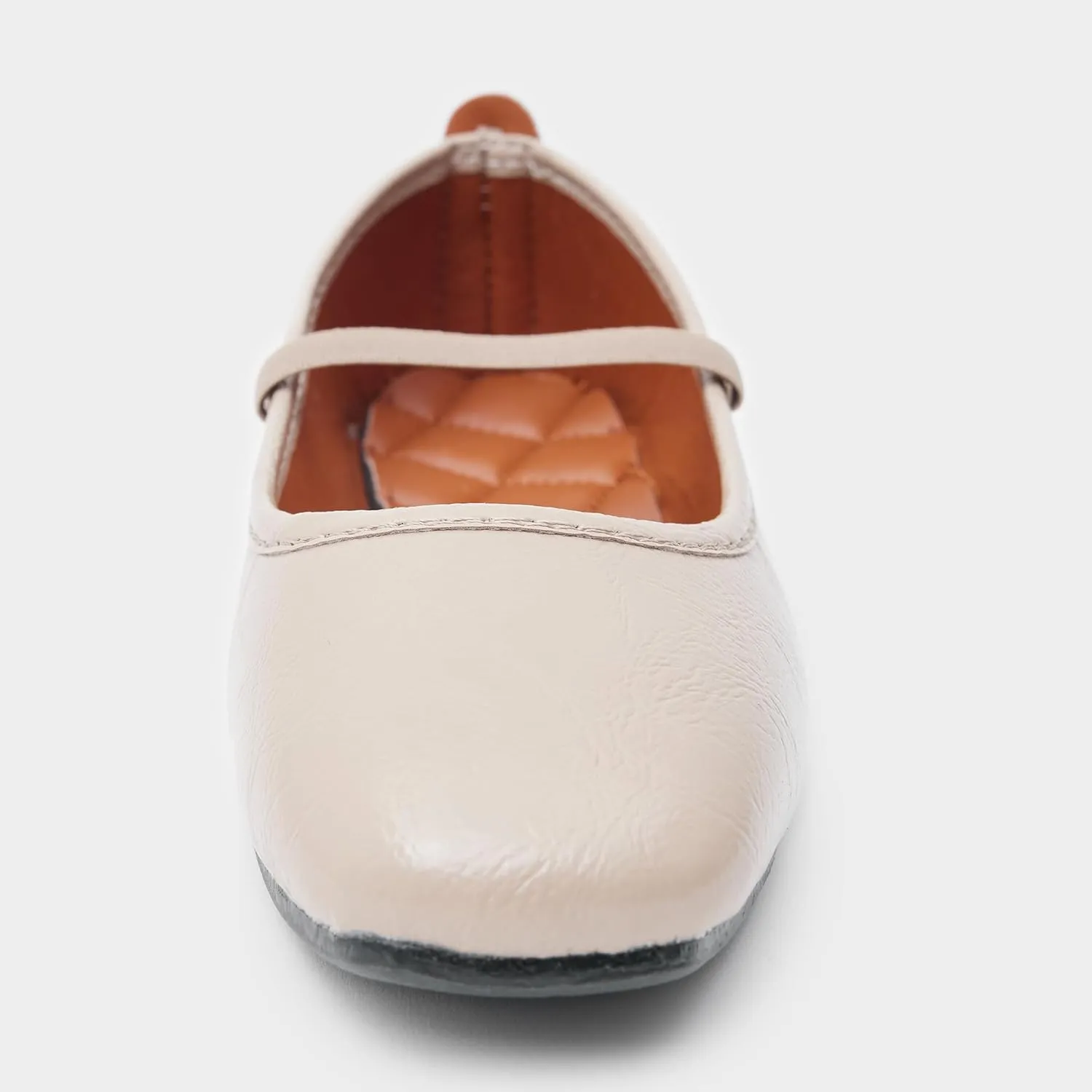 Women's Crinkle Patent Office Work Dress Casual Trending Pointed Ballet Comfort Soft Slip On Flats Shoes