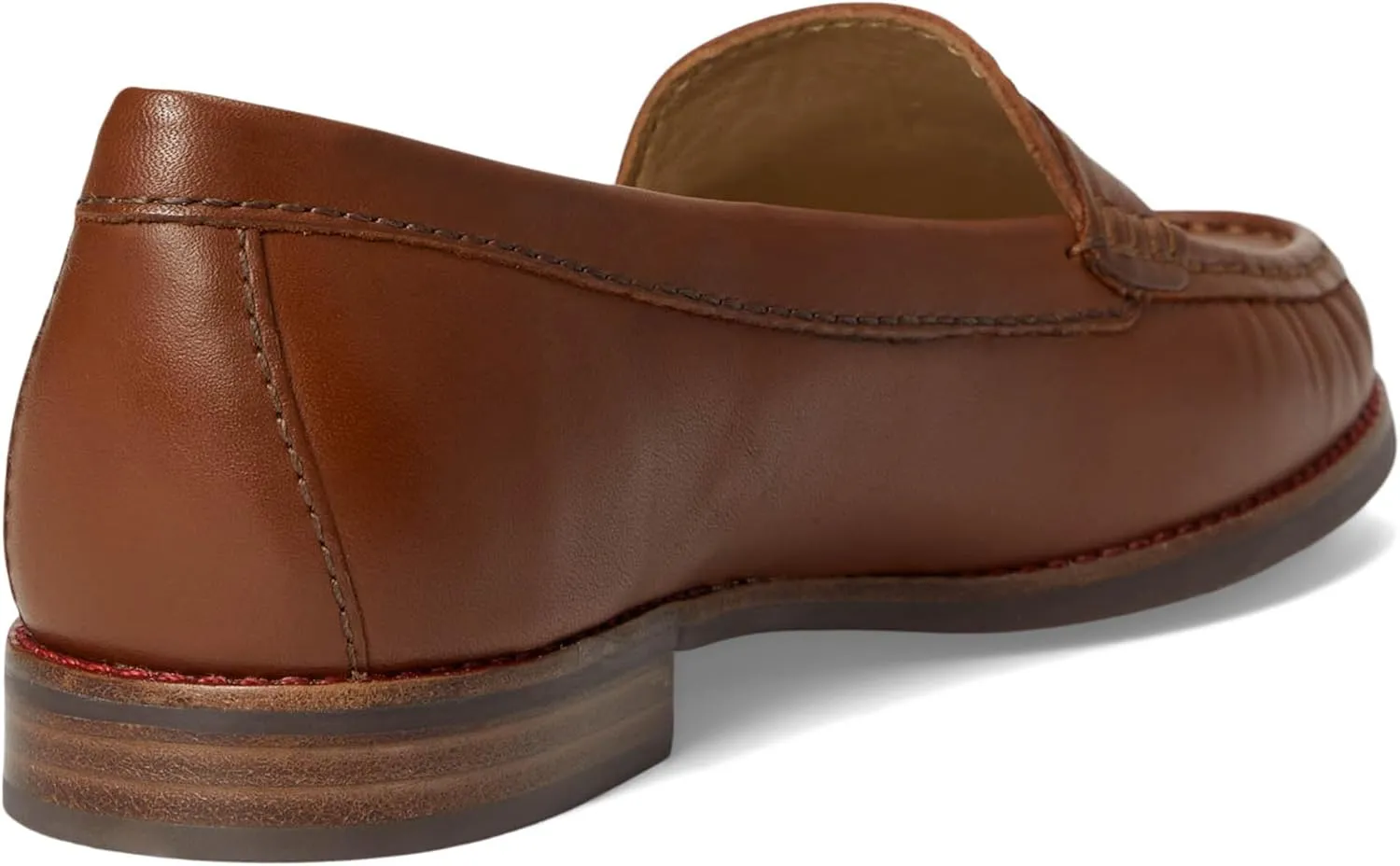 Womens Genuine Leather Comfort Slip on Penny Loafers