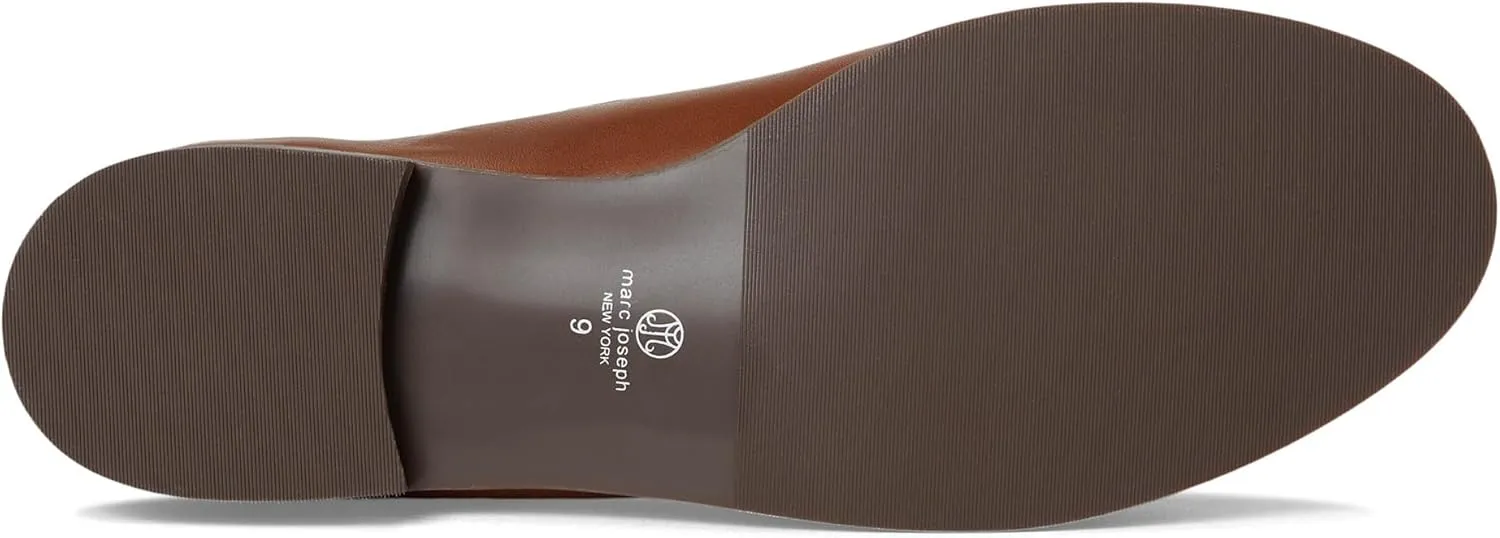 Womens Genuine Leather Comfort Slip on Penny Loafers