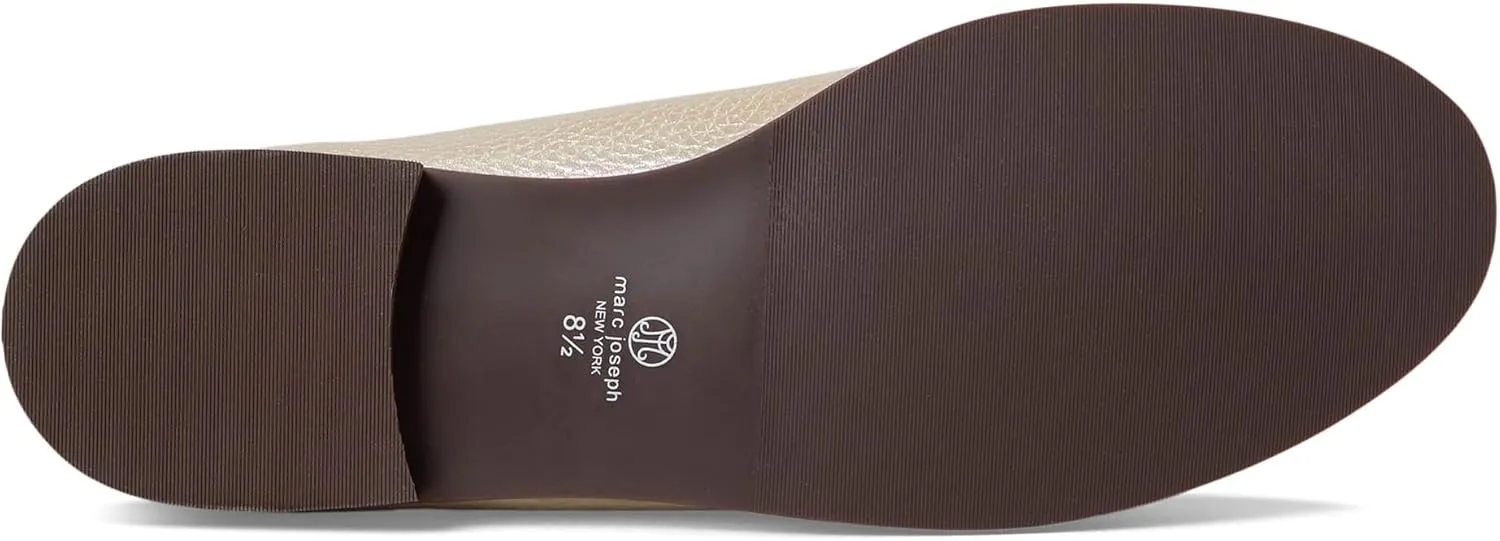 Womens Genuine Leather Comfort Slip on Penny Loafers