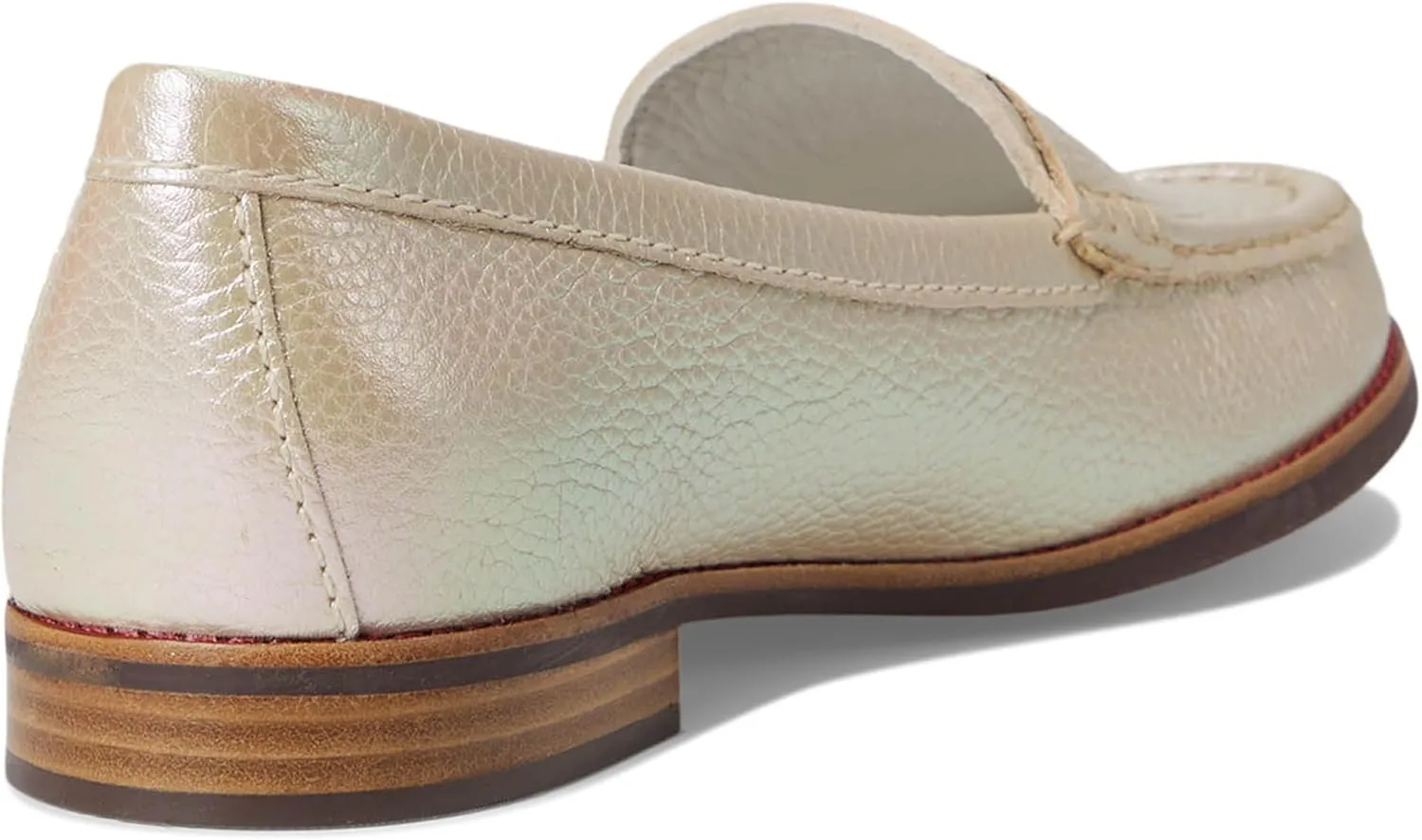 Womens Genuine Leather Comfort Slip on Penny Loafers