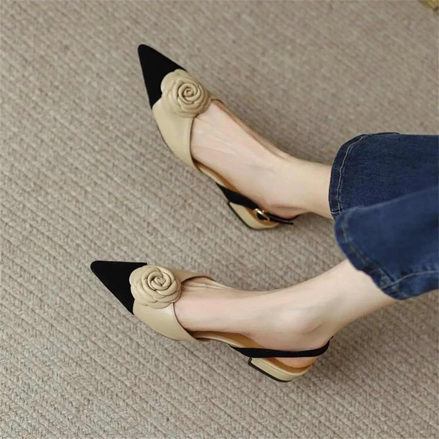 Women's Gladiator Platform Sandals, Metal Buckle Soft Sole Casual Flat