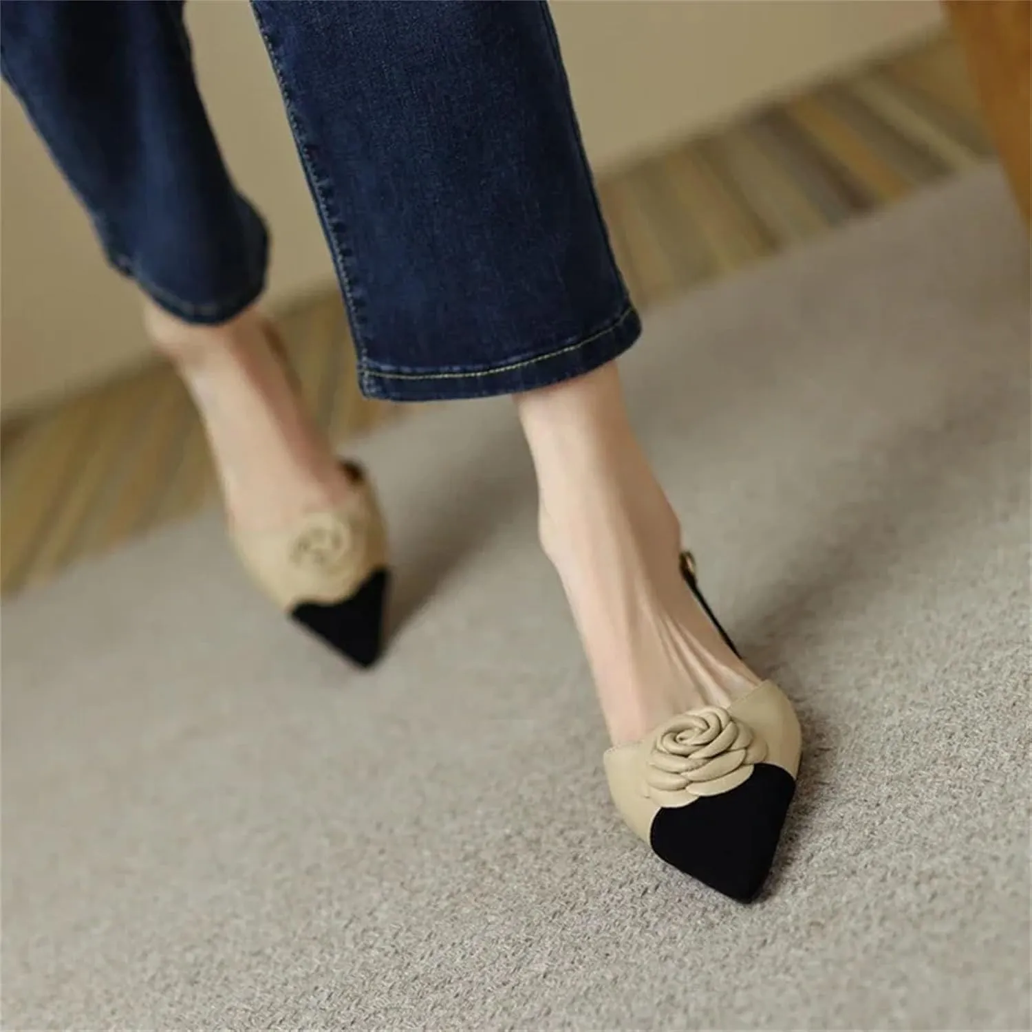 Women's Gladiator Platform Sandals, Metal Buckle Soft Sole Casual Flat