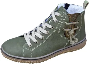 Women's Waterproof Walking Sneakers Casual Width Ankle Boots Lace Up Hiking Boots Winter Outdoor Snow Boots