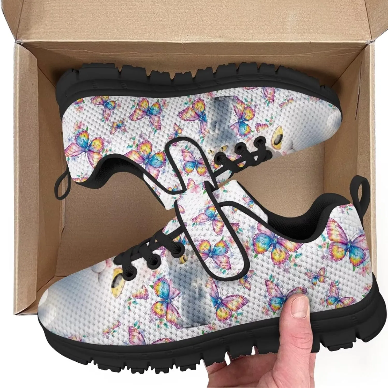 YEXIATODO Boys Girls Sneakers Kids No Tie Shoelaces Shoes Comfort Anti-Slip Walking Shoes for Indoor Outdoor Size 1-13