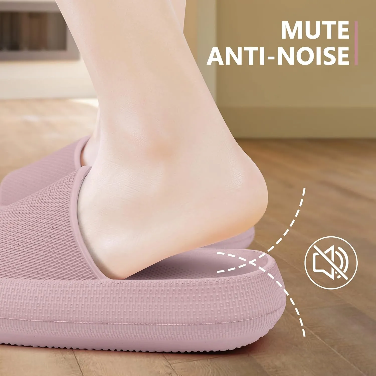 Youecci Cloud Slides for Kids丨Shower Slippers Bathroom Pool Sandals丨Boys Girls Comfy Thick Sole Slippers丨Summer Non-Slip Beach Shoes