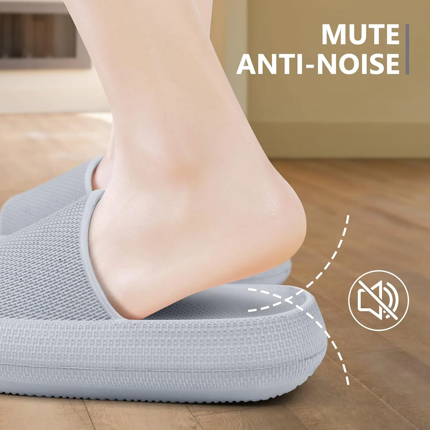 Youecci Cloud Slides for Kids丨Shower Slippers Bathroom Pool Sandals丨Boys Girls Comfy Thick Sole Slippers丨Summer Non-Slip Beach Shoes