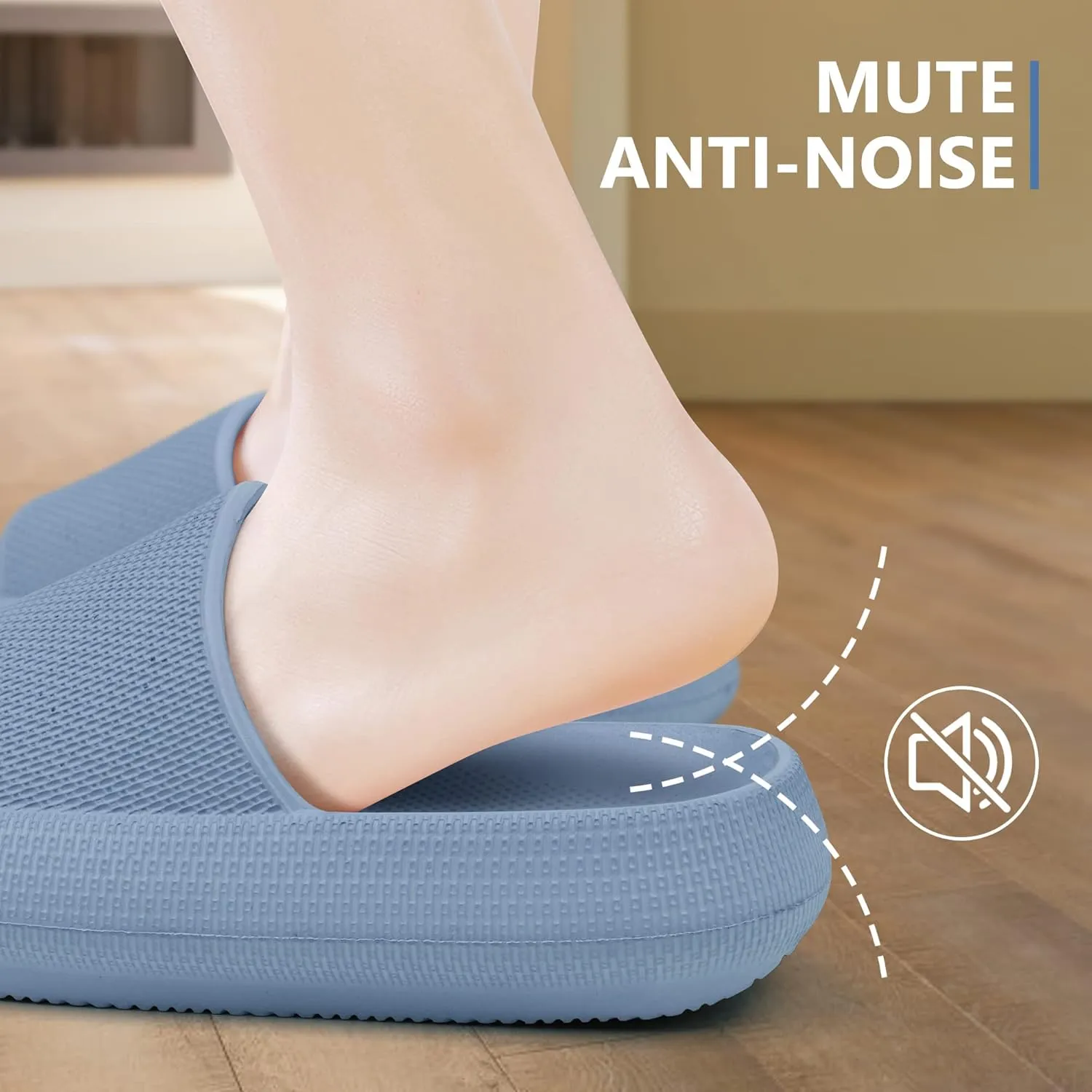 Youecci Cloud Slides for Kids丨Shower Slippers Bathroom Pool Sandals丨Boys Girls Comfy Thick Sole Slippers丨Summer Non-Slip Beach Shoes
