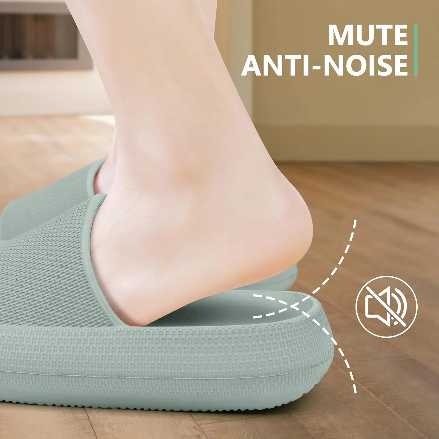 Youecci Cloud Slides for Kids丨Shower Slippers Bathroom Pool Sandals丨Boys Girls Comfy Thick Sole Slippers丨Summer Non-Slip Beach Shoes