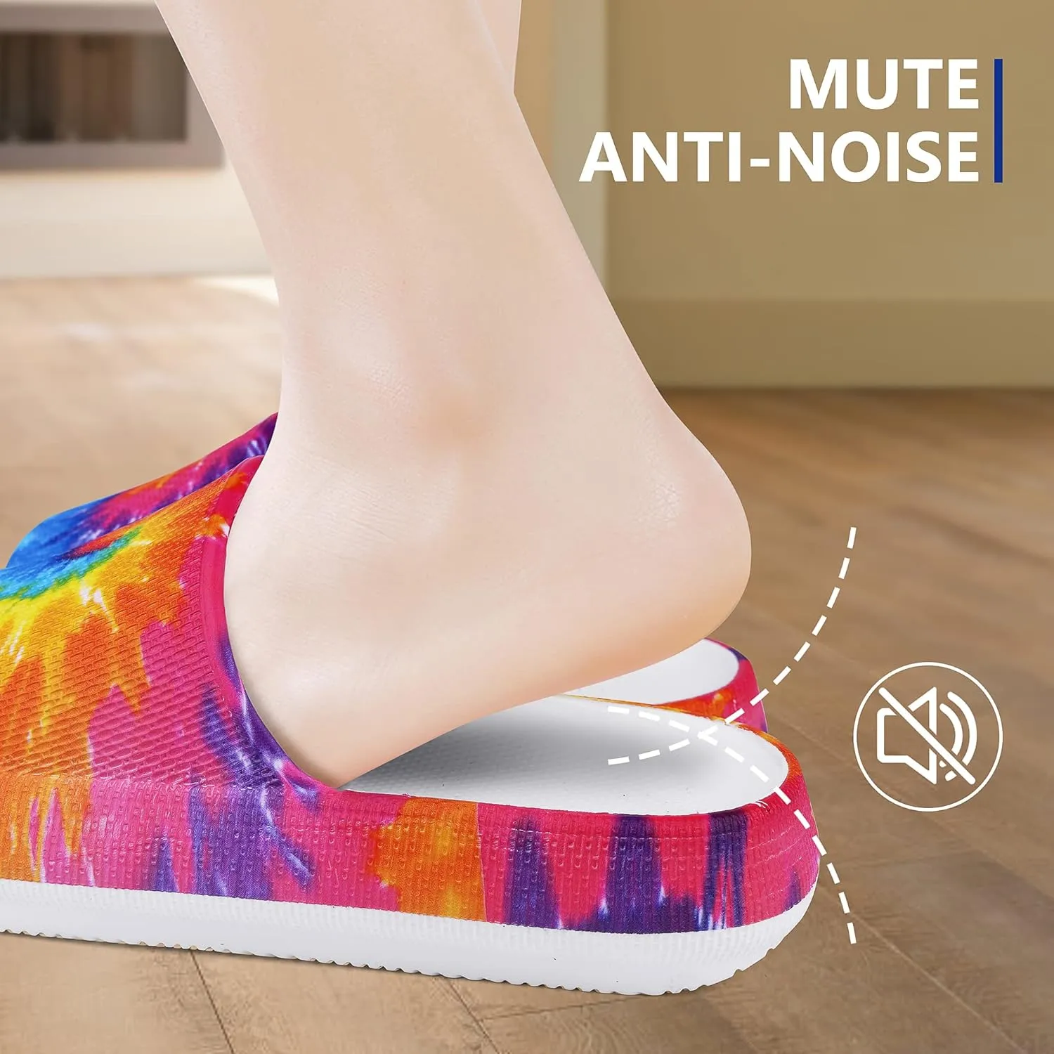 Youecci Cloud Slides for Kids丨Shower Slippers Bathroom Pool Sandals丨Boys Girls Comfy Thick Sole Slippers丨Summer Non-Slip Beach Shoes