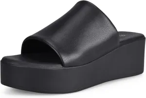zero-sum Women's Platform Sandals Comfortable Open Toe Backless Slip On Wedge Sandals Summer Casual Slippers for Women