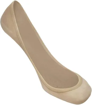 ZeroSock Bamboo Viscose Flats Invisible Socks For Heels With Mesh Ventilation with Anti-Slip Gel Heel Grip (4 Pairs Per Box)